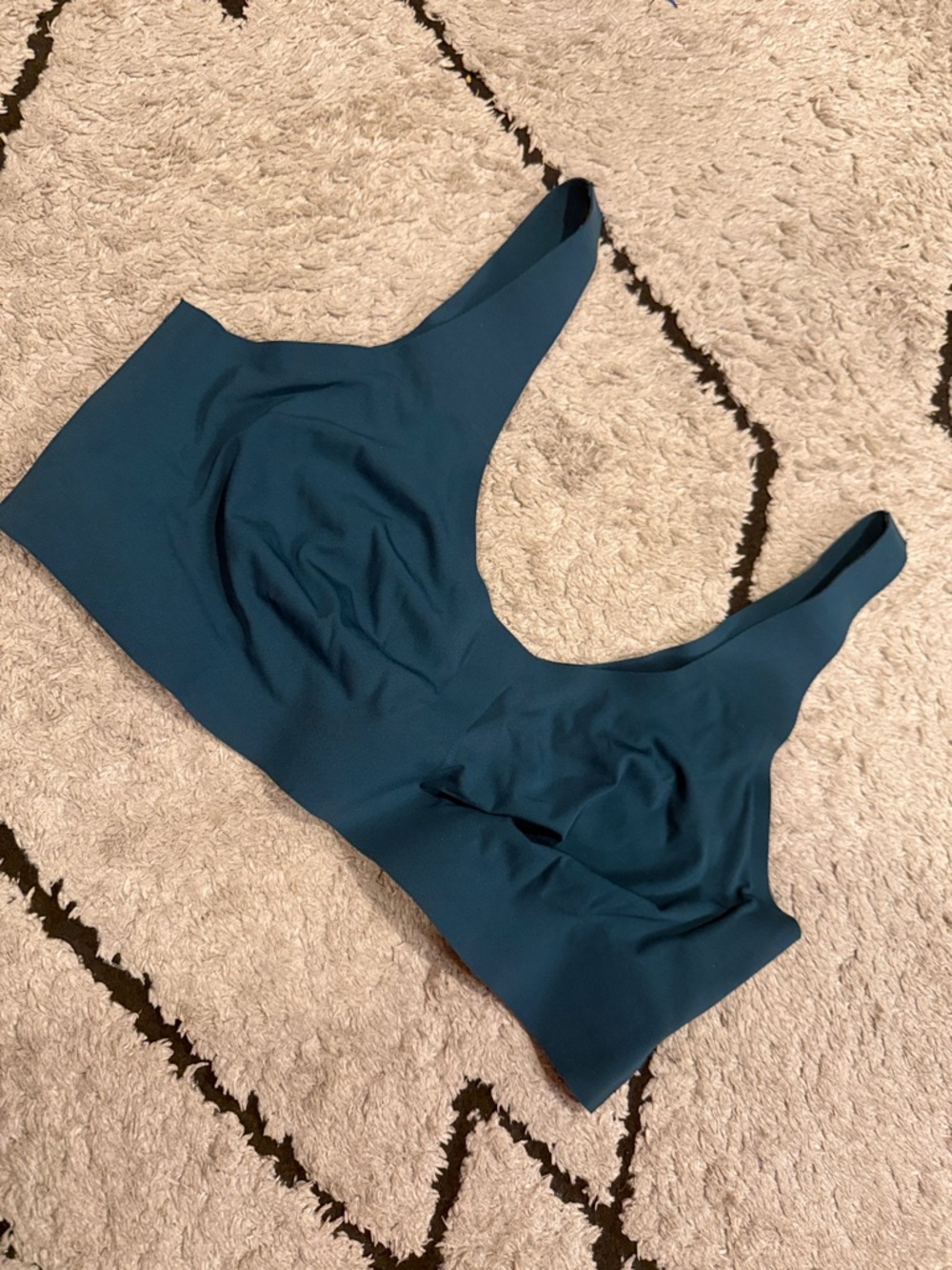 knix pullover bra XL Seamless Scoop Neck Bralette - Deep Teal